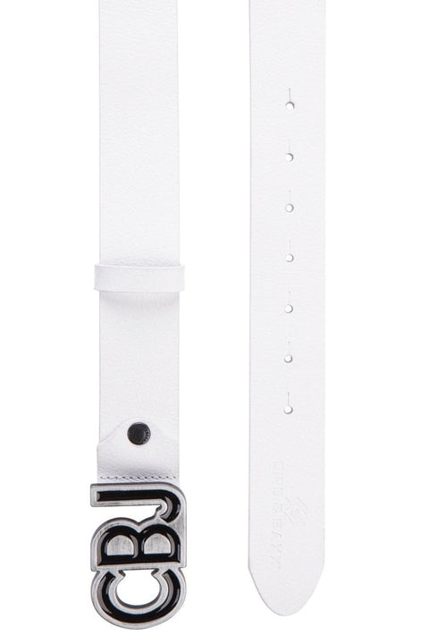 CG161 CBJ Logo Buckle Genuine Leather Belt