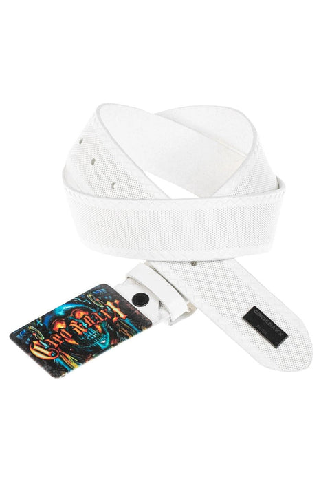 CG205 Metal Buckle Printed Leather Belt