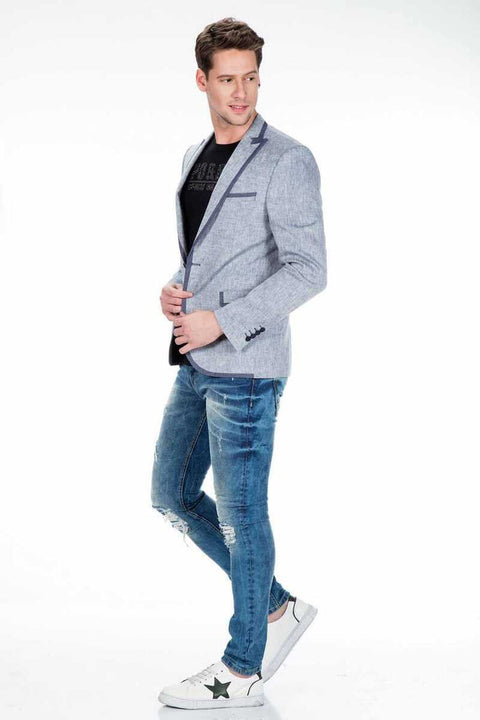 CJ222 Summer Slim Men's Casual Blazer Jacket