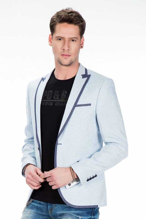 CJ222 Summer Slim Men's Casual Blazer Jacket