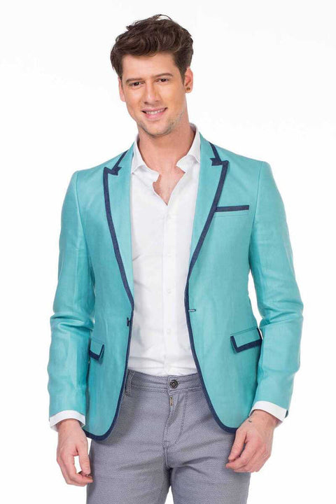 CJ222 Summer Slim Men's Casual Blazer Jacket