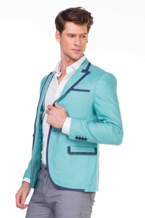 CJ222 Summer Slim Men's Casual Blazer Jacket