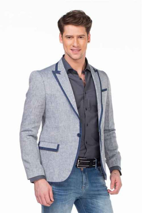 CJ222 Summer Slim Men's Casual Blazer Jacket