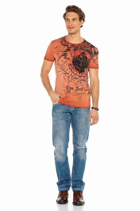 C-0595 Regular Fit Men's Jeans with Nested Pockets
