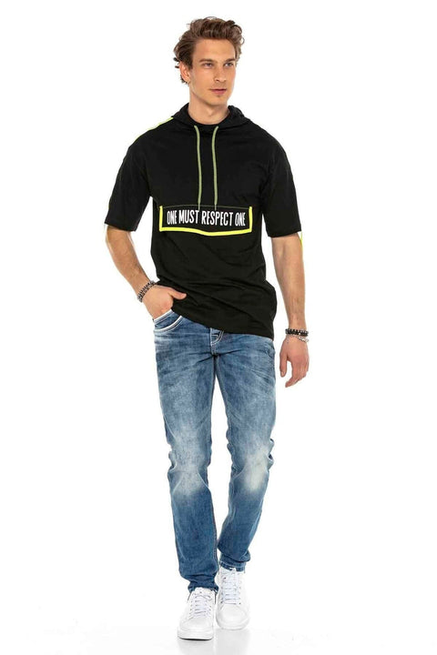 C-1127 Double Pocket Embroidered Men's Jean Trousers