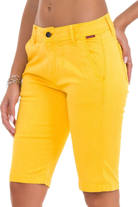 WK186 Modern Cut Women's Capri Shorts