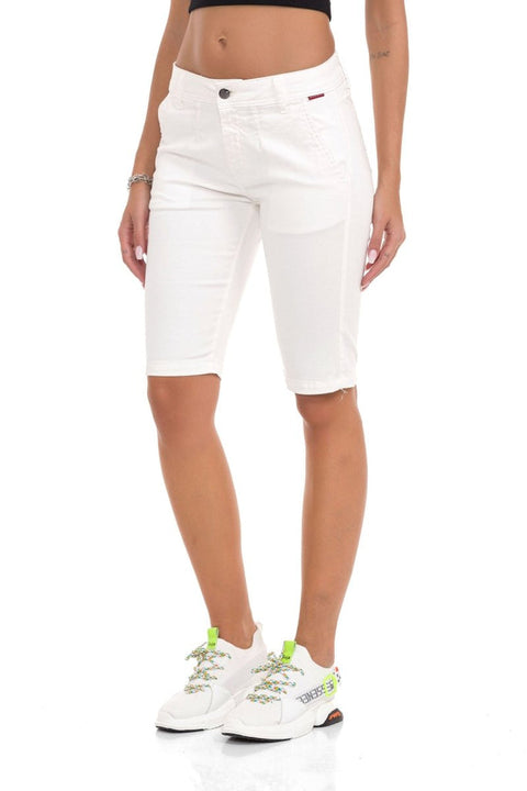 WK186 Modern Cut Women's Capri Shorts