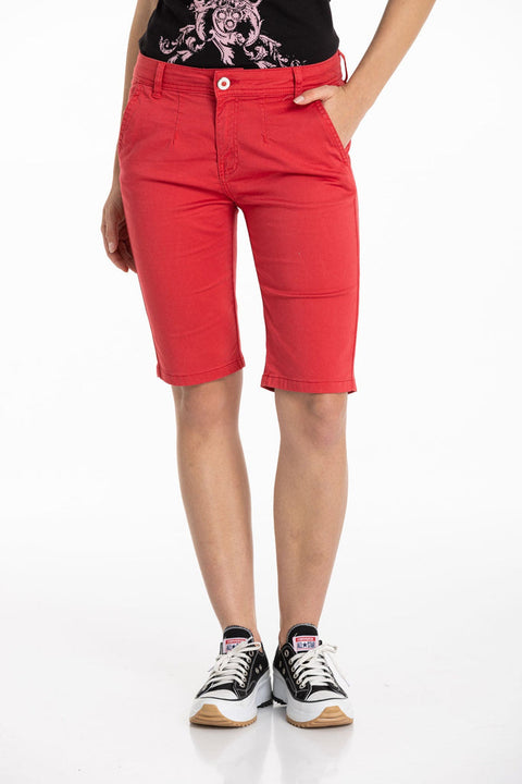 WK186 Modern Cut Women's Capri Shorts