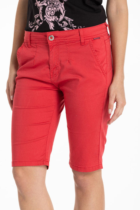WK186 Modern Cut Women's Capri Shorts