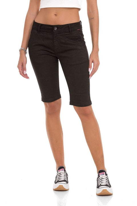 WK186 Modern Cut Women's Capri Shorts
