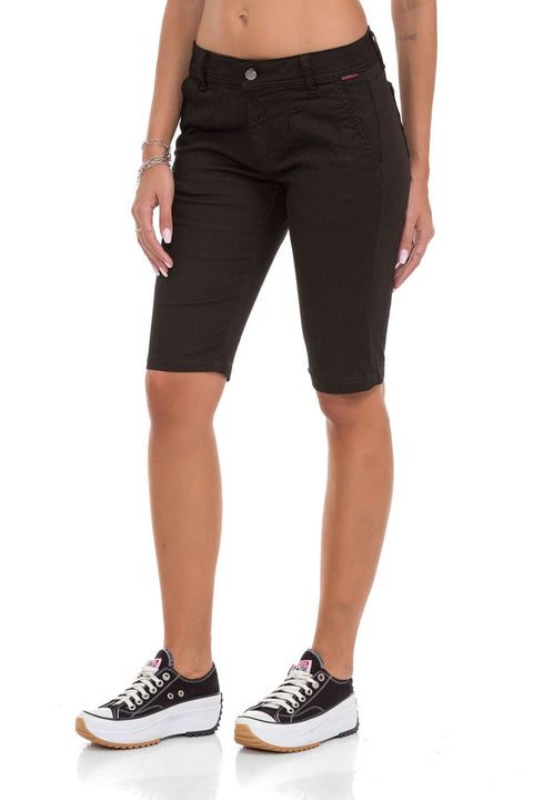 WK186 Modern Cut Women's Capri Shorts