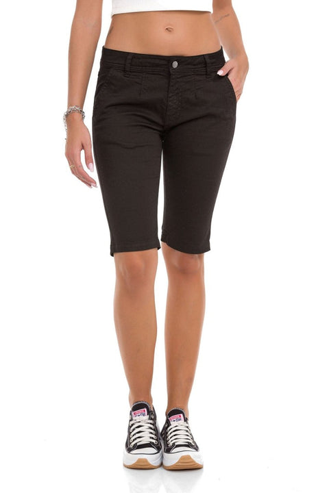 WK186 Modern Cut Women's Capri Shorts