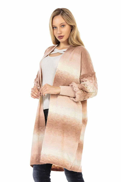 WP221 Oversize Balloon Sleeve Women's Cardigan