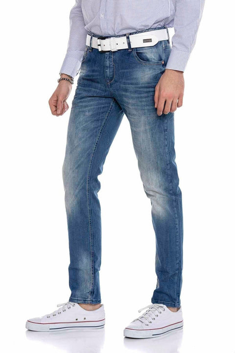 CD319B Light Slim Fit Narrow Leg Men's Jeans