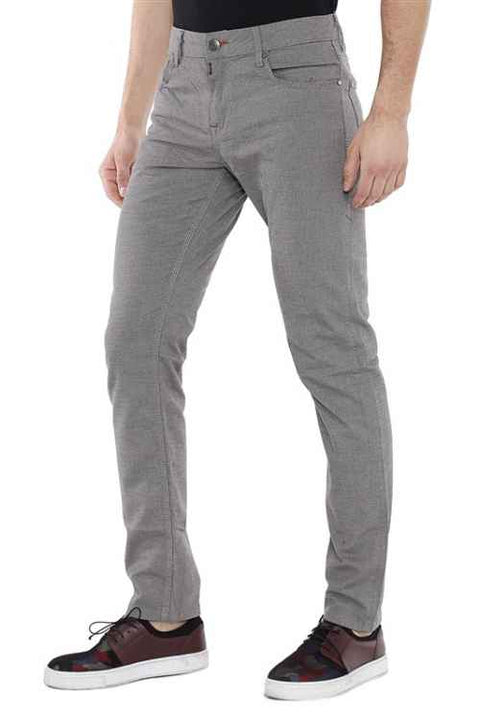 CD372A Slim Fit Cut Narrow Veil Men's Jean Trousers