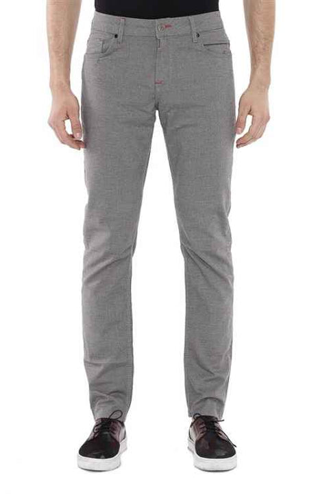 CD372A Slim Fit Cut Narrow Veil Men's Jean Trousers