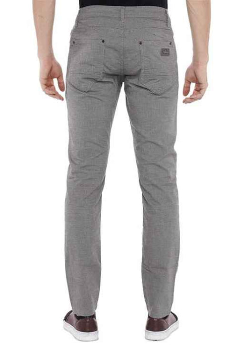 CD372A Slim Fit Cut Narrow Veil Men's Jean Trousers