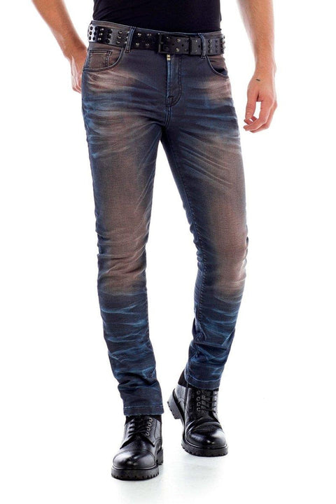 CD492 Slim Fit Low Waist Men's Jeans