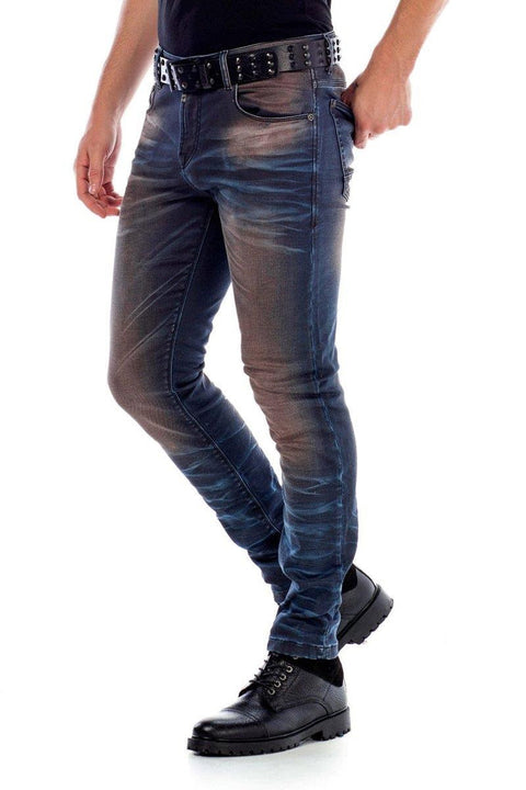 CD492 Slim Fit Low Waist Men's Jeans