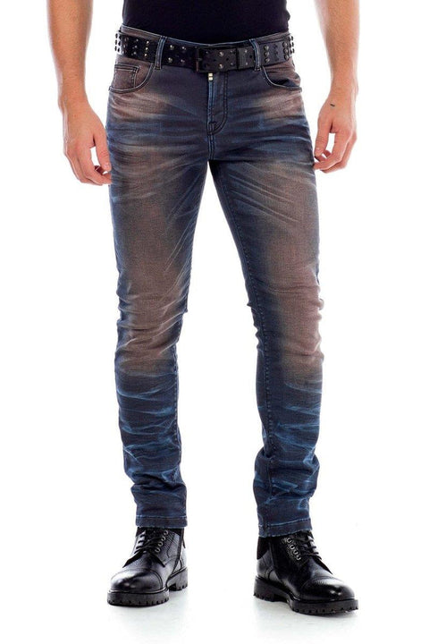 CD492 Slim Fit Low Waist Men's Jeans