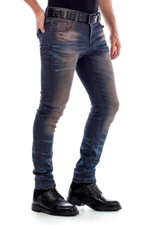 CD492 Slim Fit Low Waist Men's Jeans