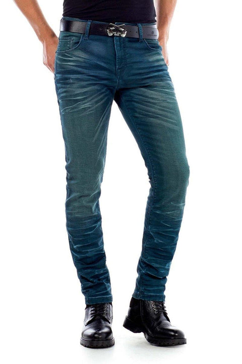 CD492 Slim Fit Low Waist Men's Jeans