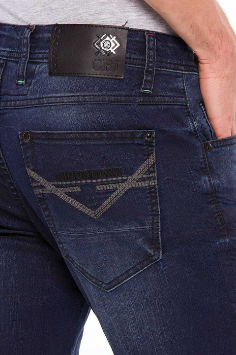 CD540 Basic Pocket Stitched Men's Jeans