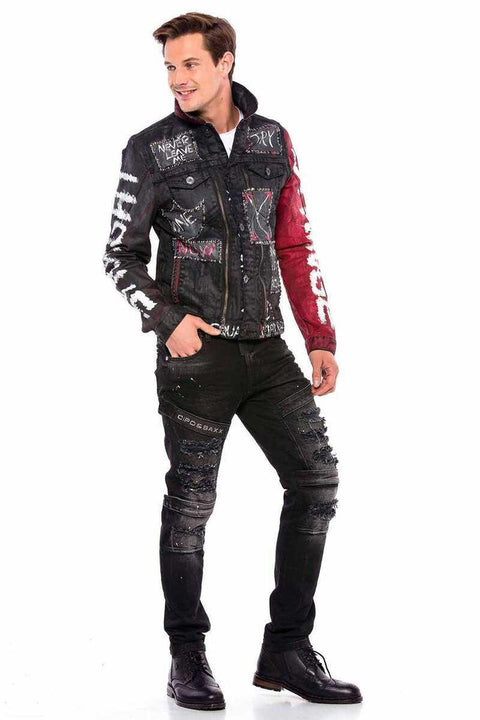 CD555 Slim Cut Basic Men's Jean Trousers