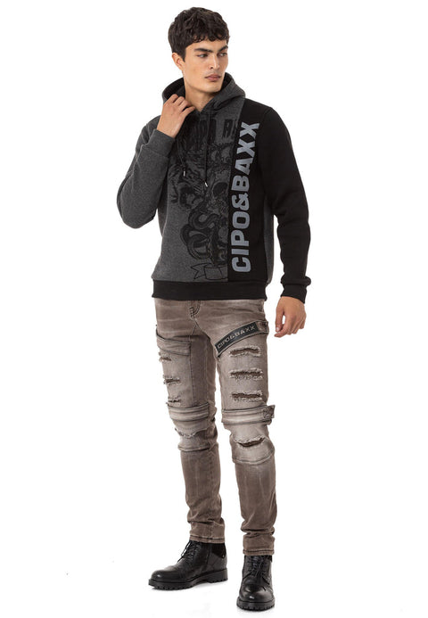 CD555 Slim Cut Basic Men's Jean Trousers