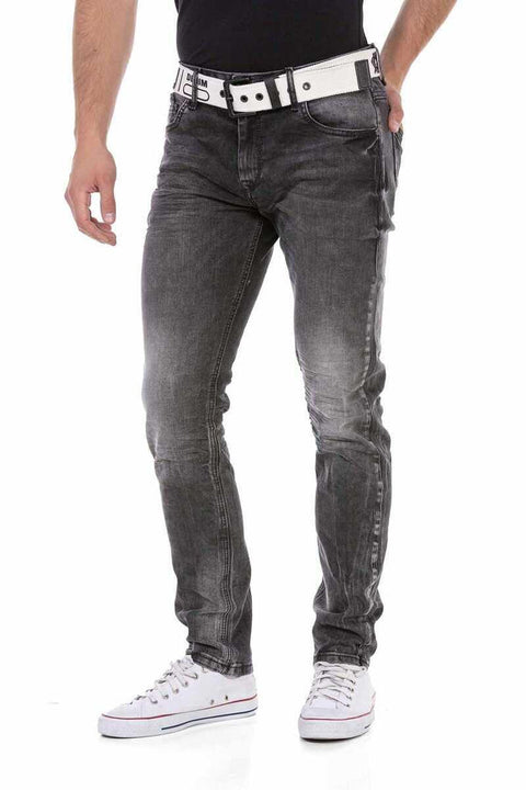CD712 Basic Slim Fit Men's Jean Trousers