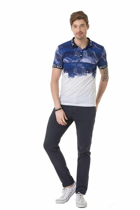 CD724 Slim Fit Basic Men's Linen Trousers