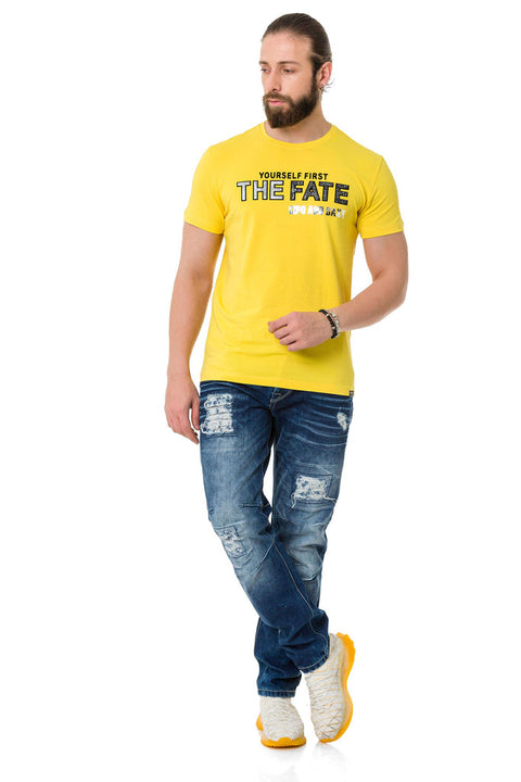 CD838 Flashy Regular Men's Jean Trousers