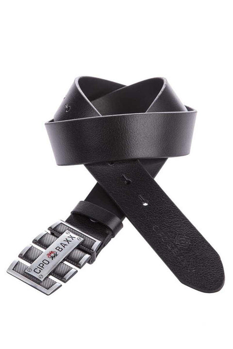 CG160 Men's Leather Belt with Logo