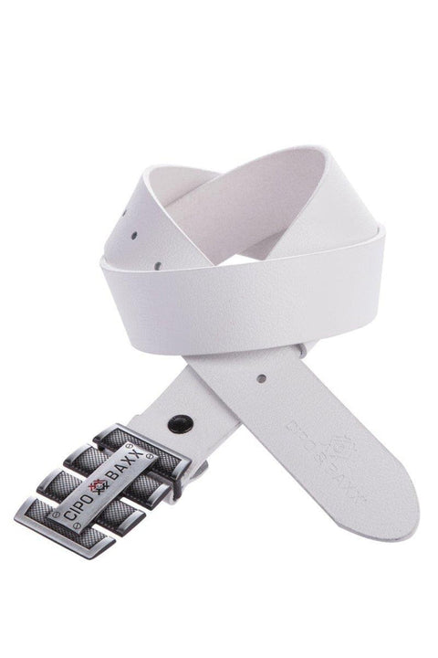 CG160 Men's Leather Belt with Logo