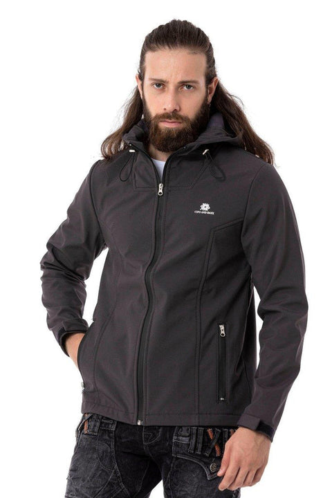 CJ285 Men's Zippered Zip Jacket