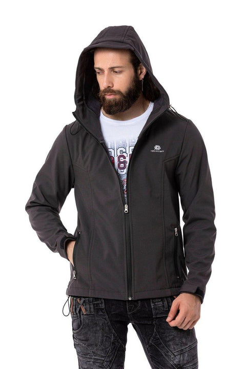 CJ285 Men's Zippered Zip Jacket