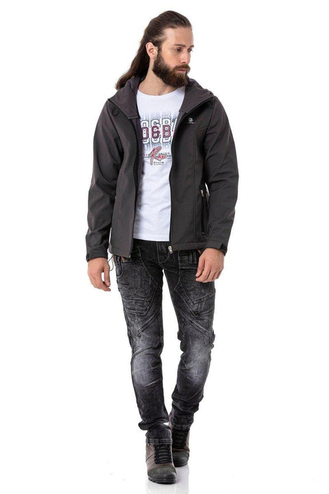 CJ285 Men's Zippered Zip Jacket