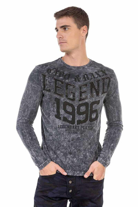 CL473 Anthracite Washed Sweatshirt
