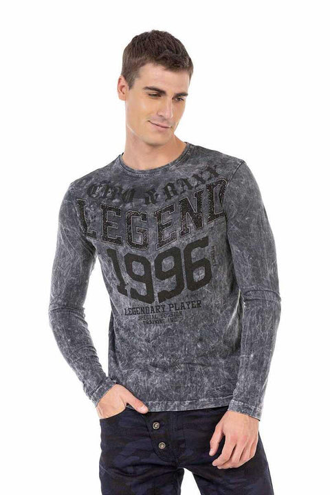 CL473 Anthracite Washed Sweatshirt