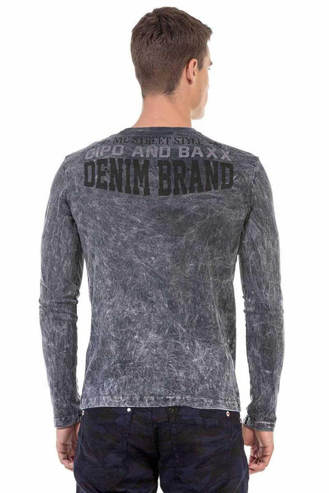 CL473 Anthracite Washed Sweatshirt
