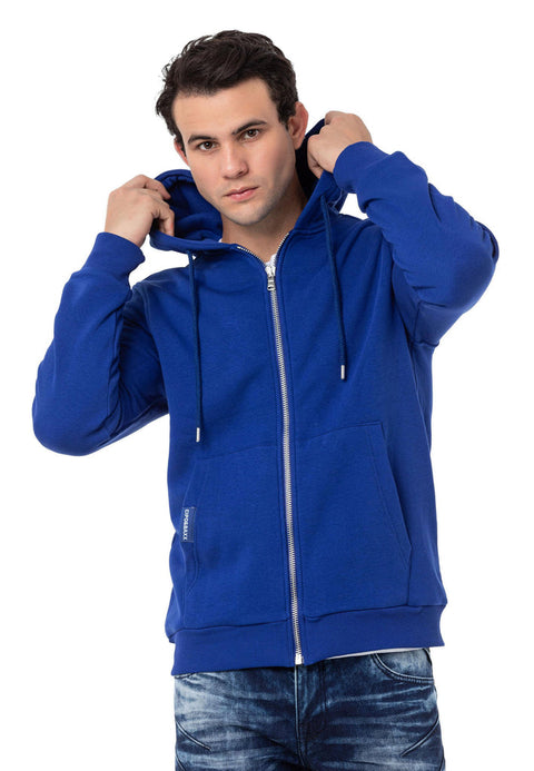 CL556 Men's Basic Zip Sweatshirt