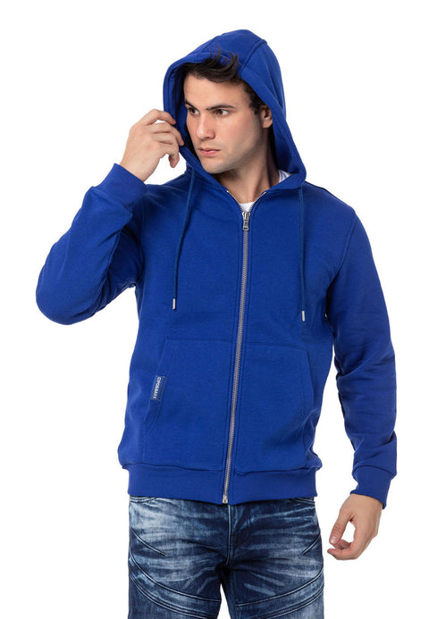 CL556 Men's Basic Zip Sweatshirt