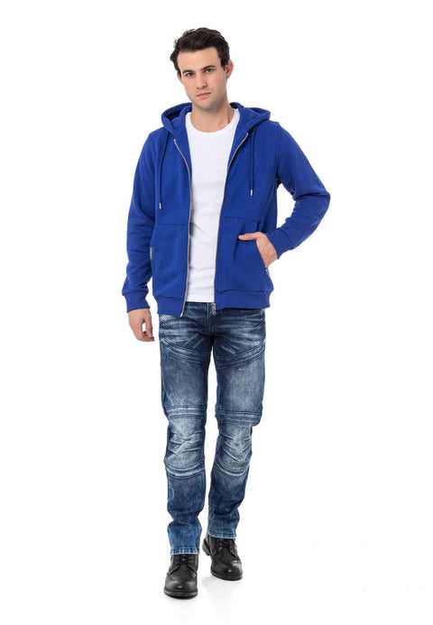 CL556 Men's Basic Zip Sweatshirt