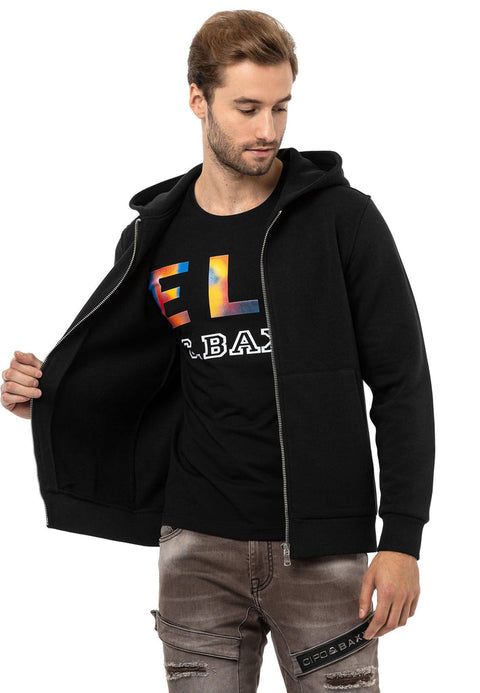 CL556 Men's Basic Zip Sweatshirt