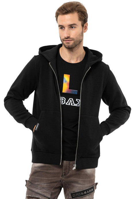 CL556 Men's Basic Zip Sweatshirt