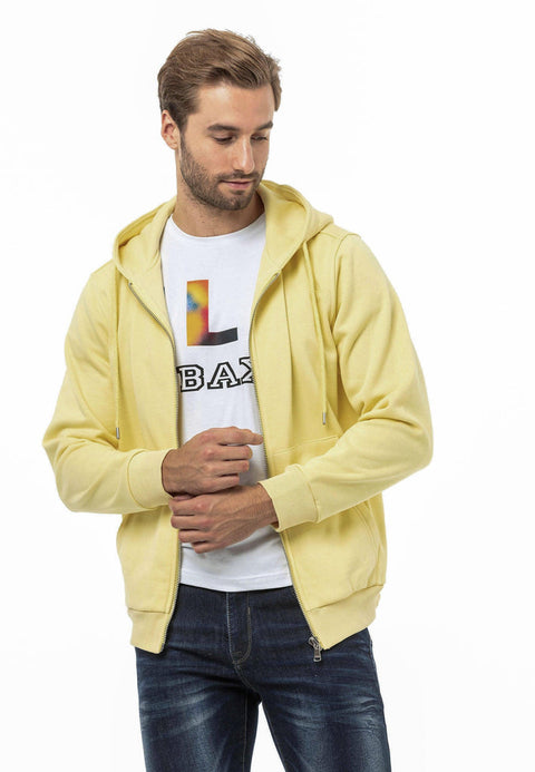 CL556 Men's Basic Zip Sweatshirt