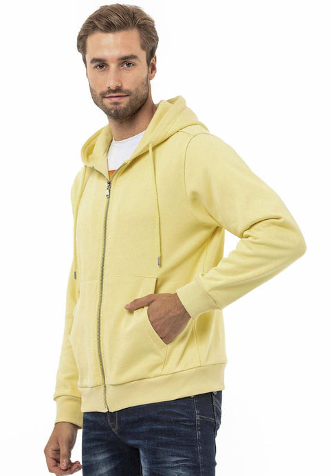CL556 Men's Basic Zip Sweatshirt