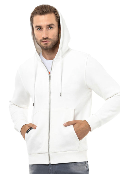 CL556 Men's Basic Zip Sweatshirt
