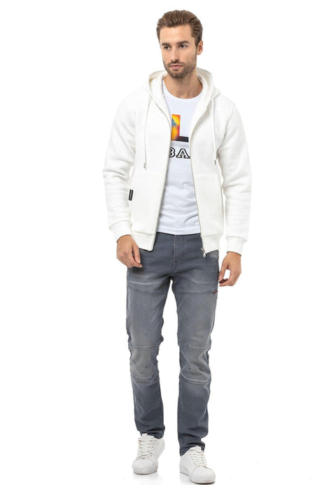 CL556 Men's Basic Zip Sweatshirt