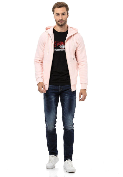 CL556 Men's Basic Zip Sweatshirt